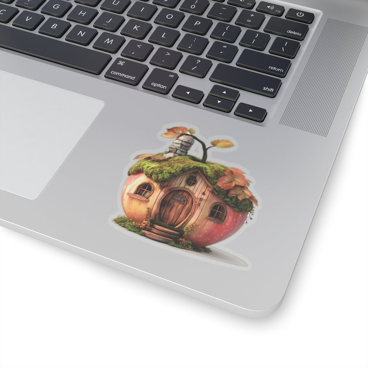 Apple House Sticker