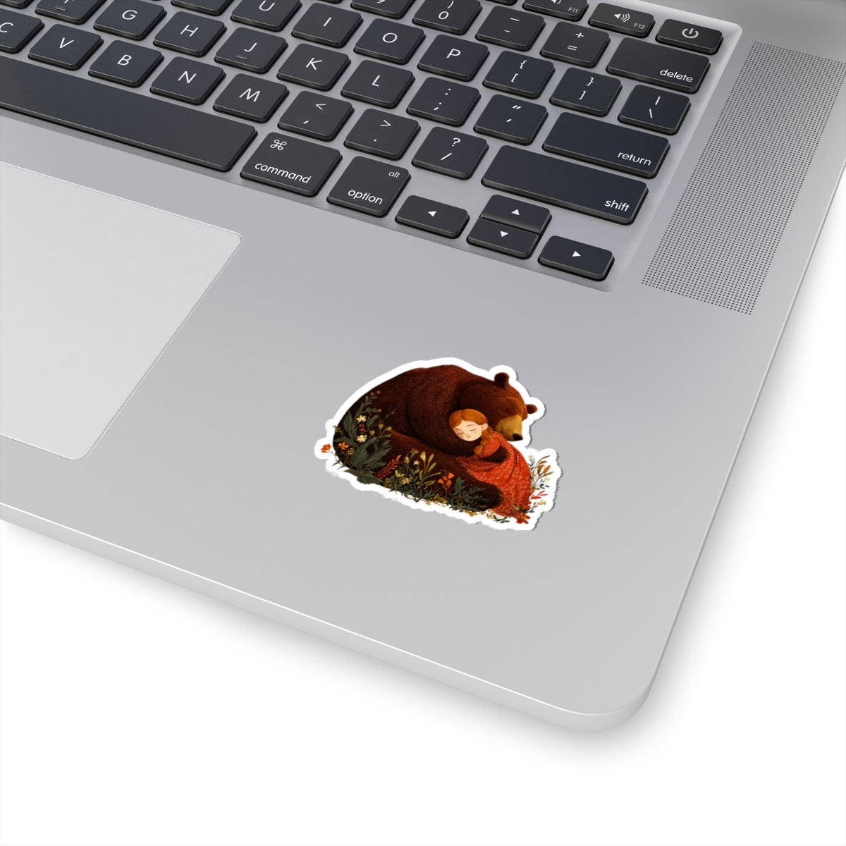 Little Girl and The Bear Sticker