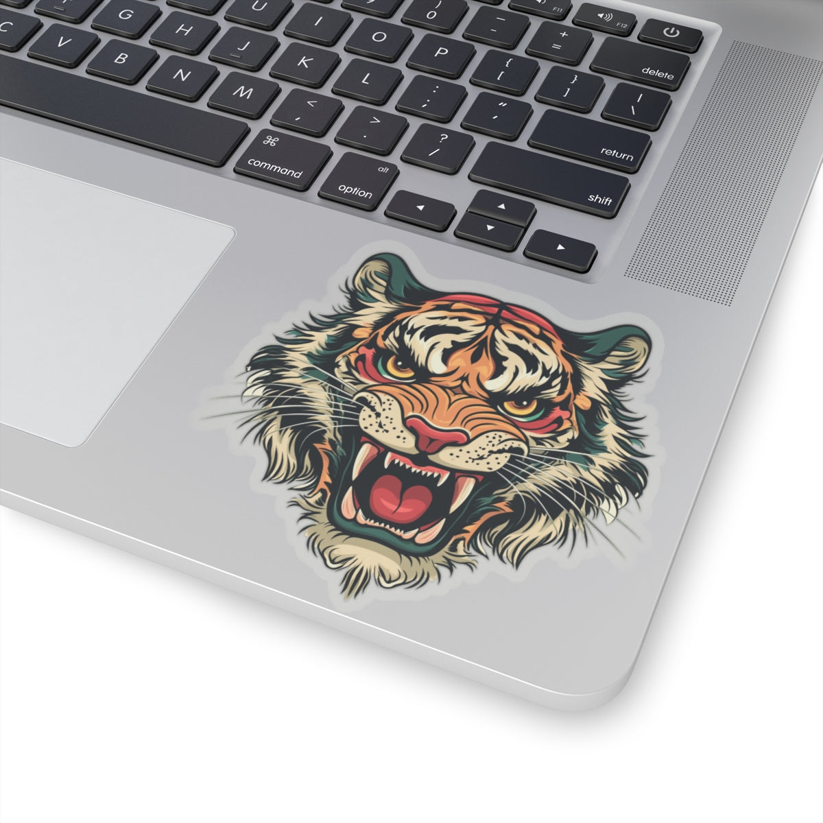 Vintage Tattoo Style Tiger Sticker