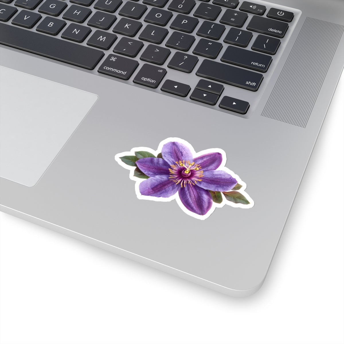 Purple Passion Flower Sticker
