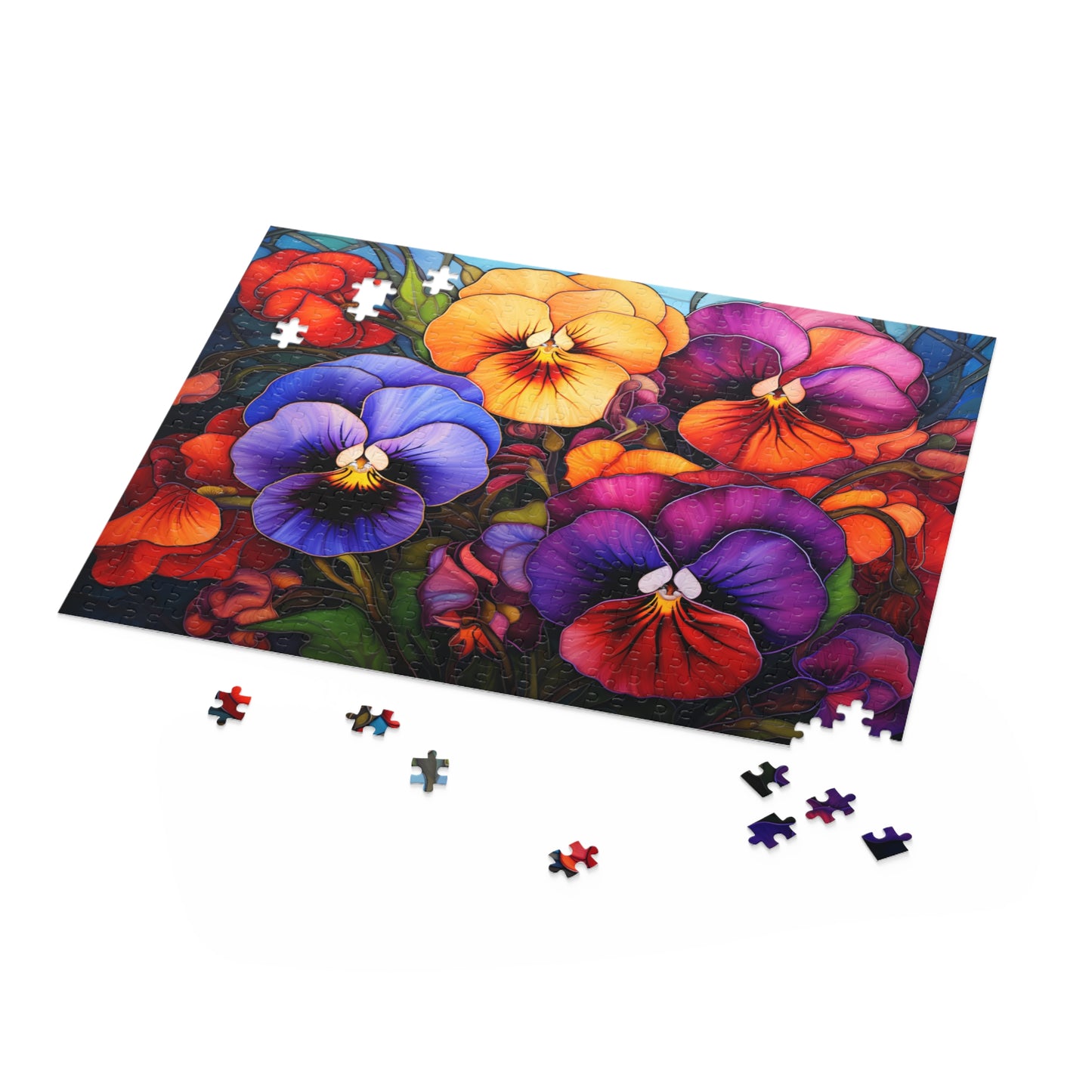 Pansies Puzzle (252 or 500-Piece)