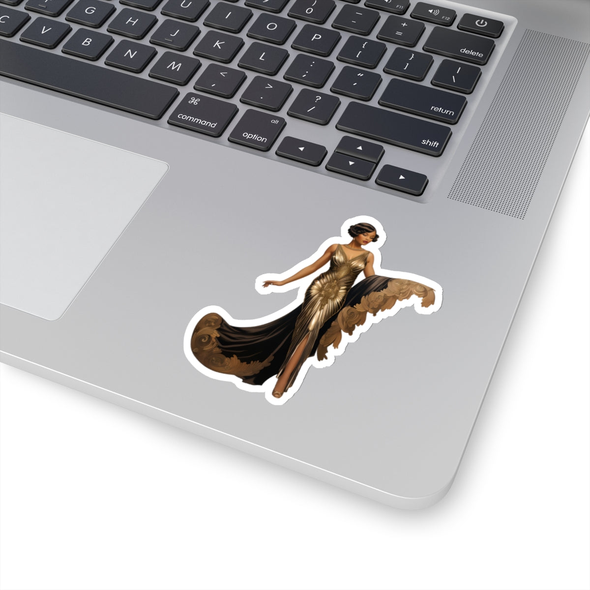 Art Deco Black Woman Sticker