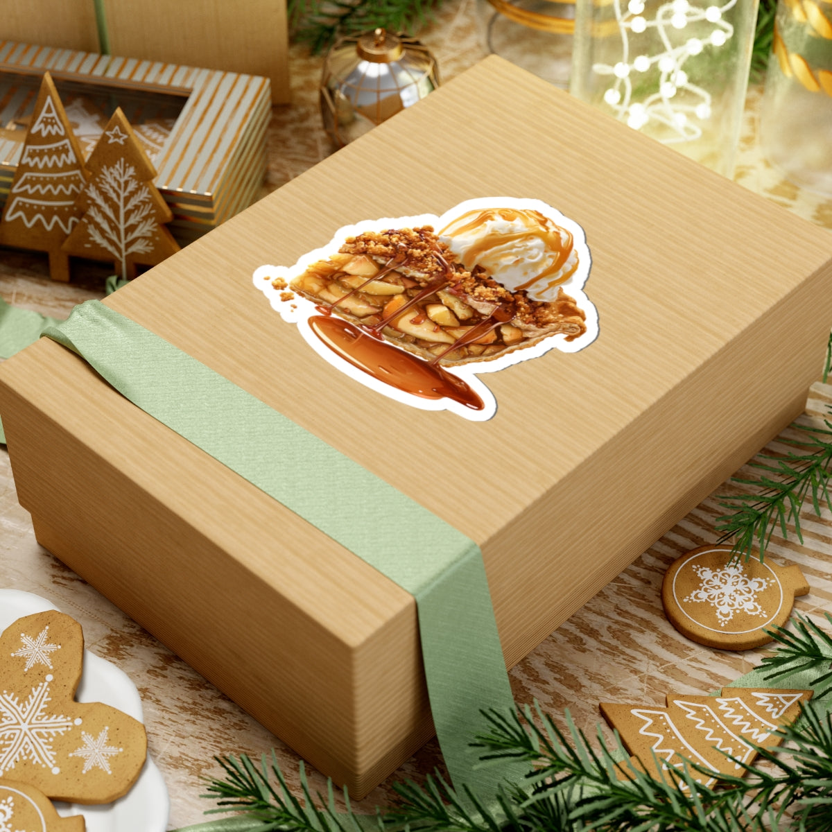 Apple Pie A la Mode Sticker