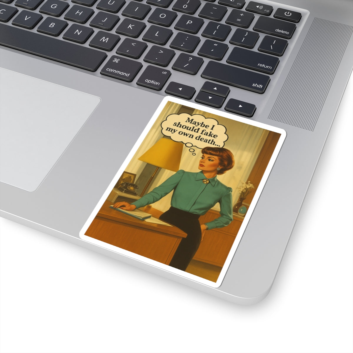 Fake My Death Sticker