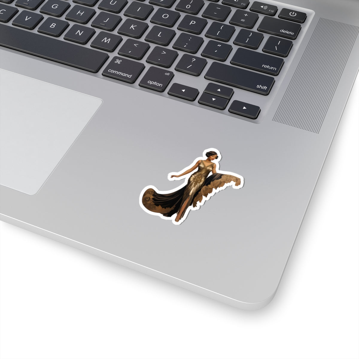 Art Deco Black Woman Sticker