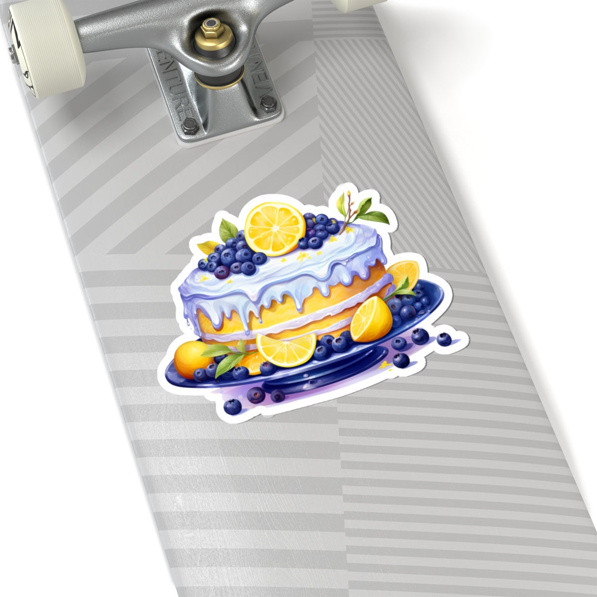 Lemon Blueberry Cake Sticker