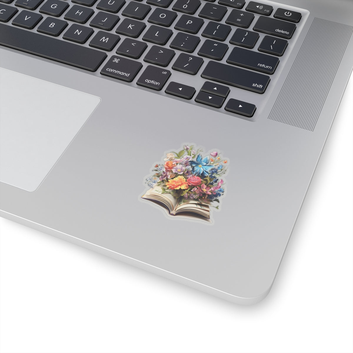 Floral Book Sticker