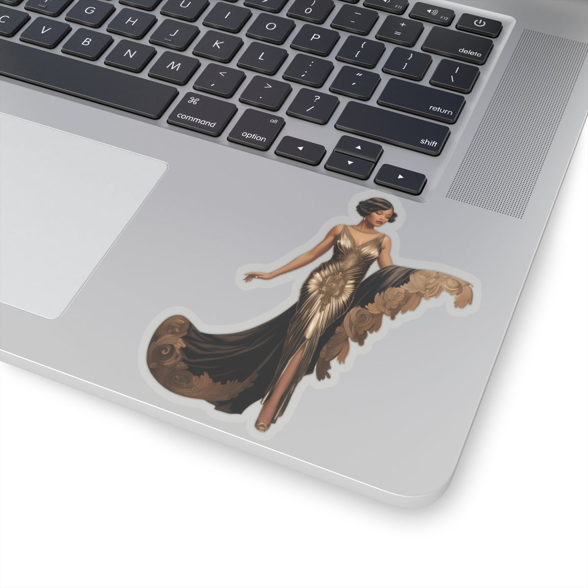 Art Deco Black Woman Sticker