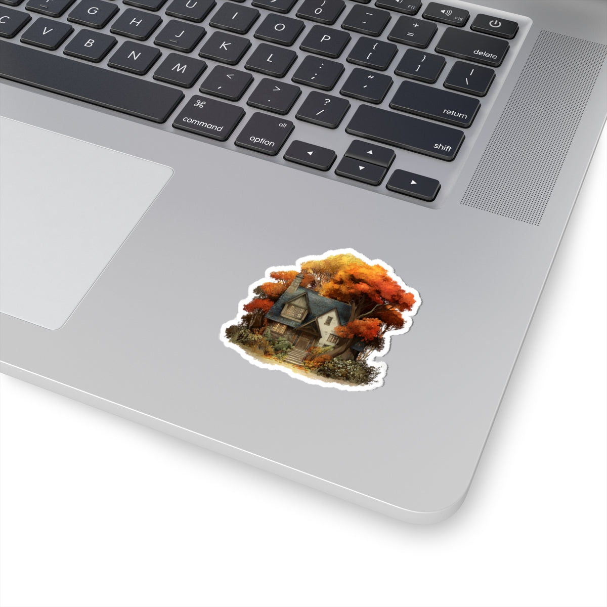 Autumnal Cottage Sticker