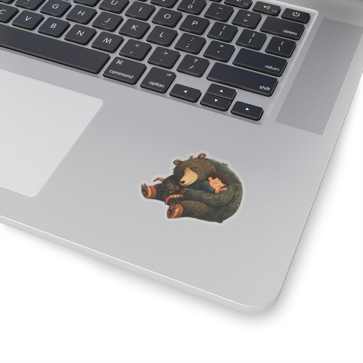 Little Boy and The Bear Sticker