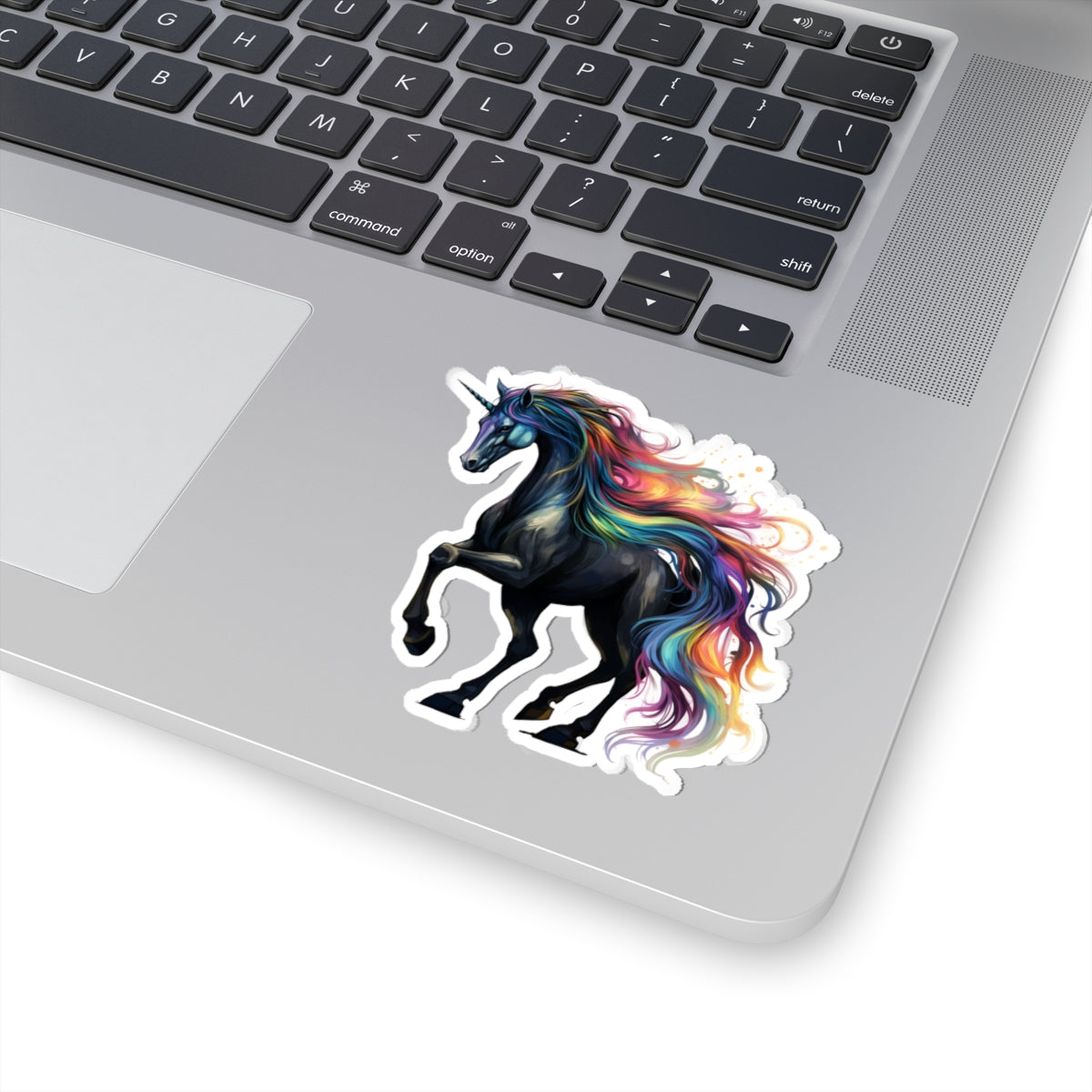 Black Unicorn Sticker