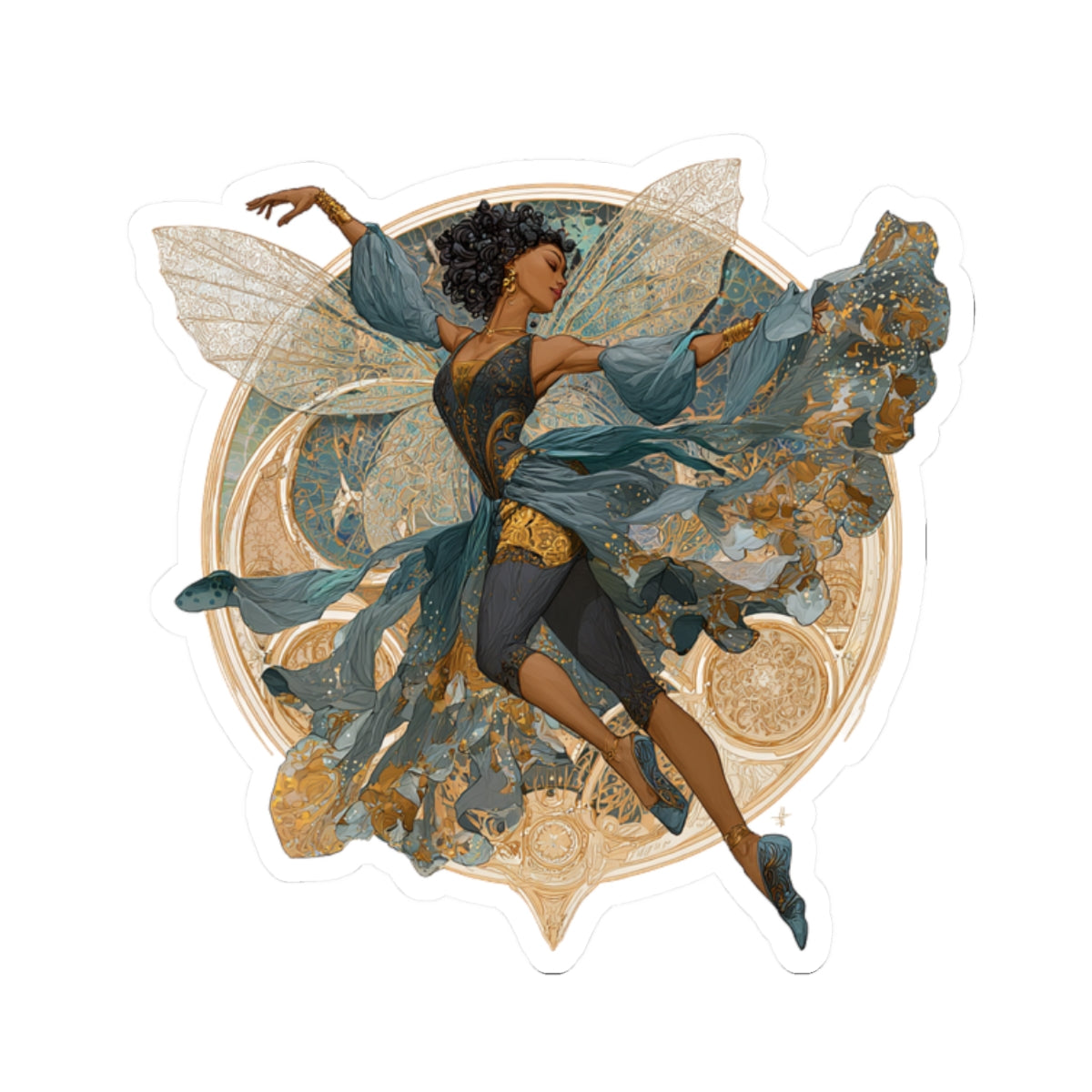 Dancing Fairy Sticker