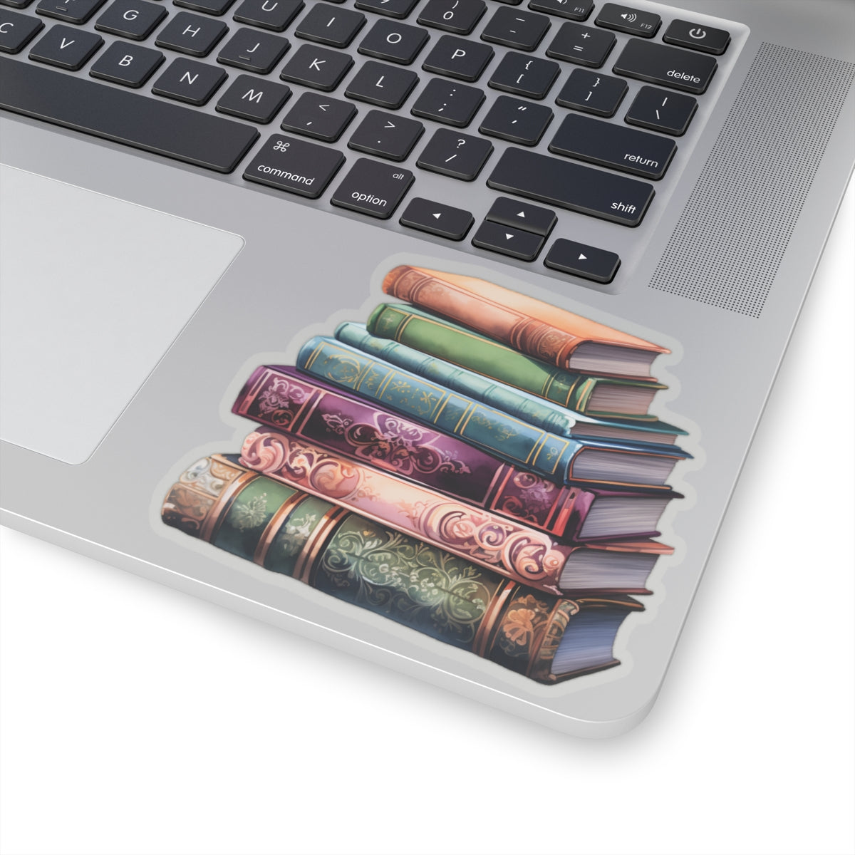 Book Stack Sticker