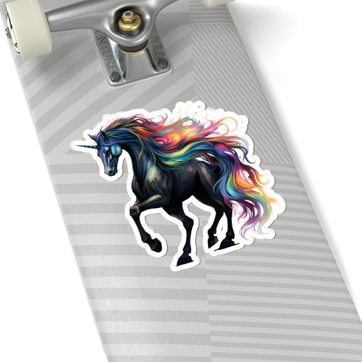 Black Unicorn Sticker