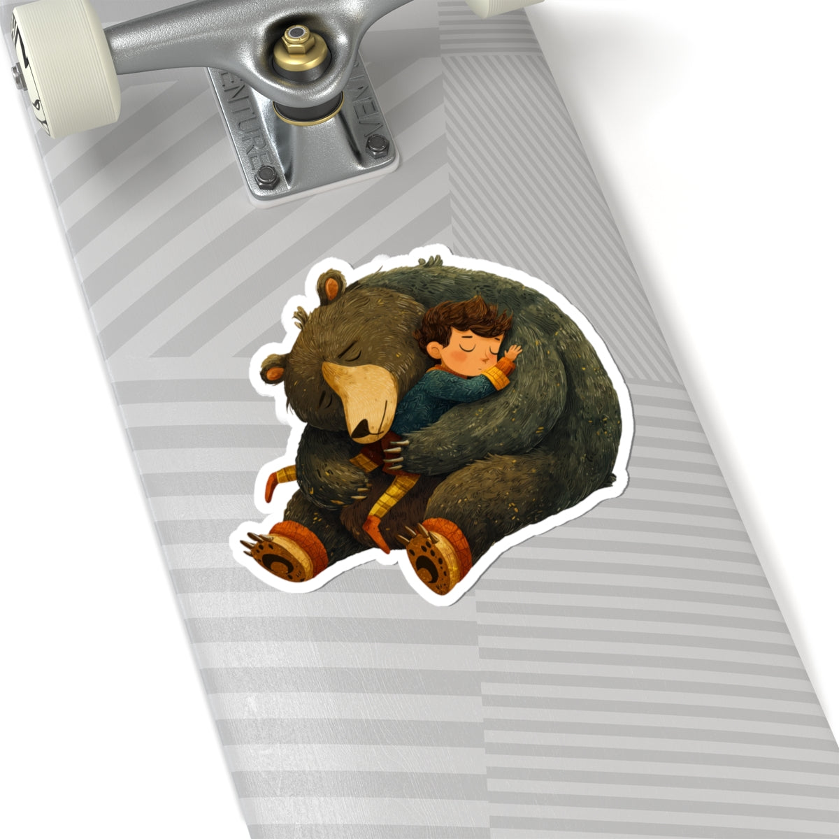 Little Boy and The Bear Sticker