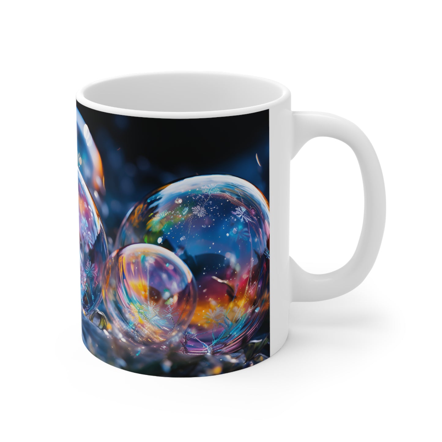 Frozen Bubbles Mug- Ceramic Mug 11oz