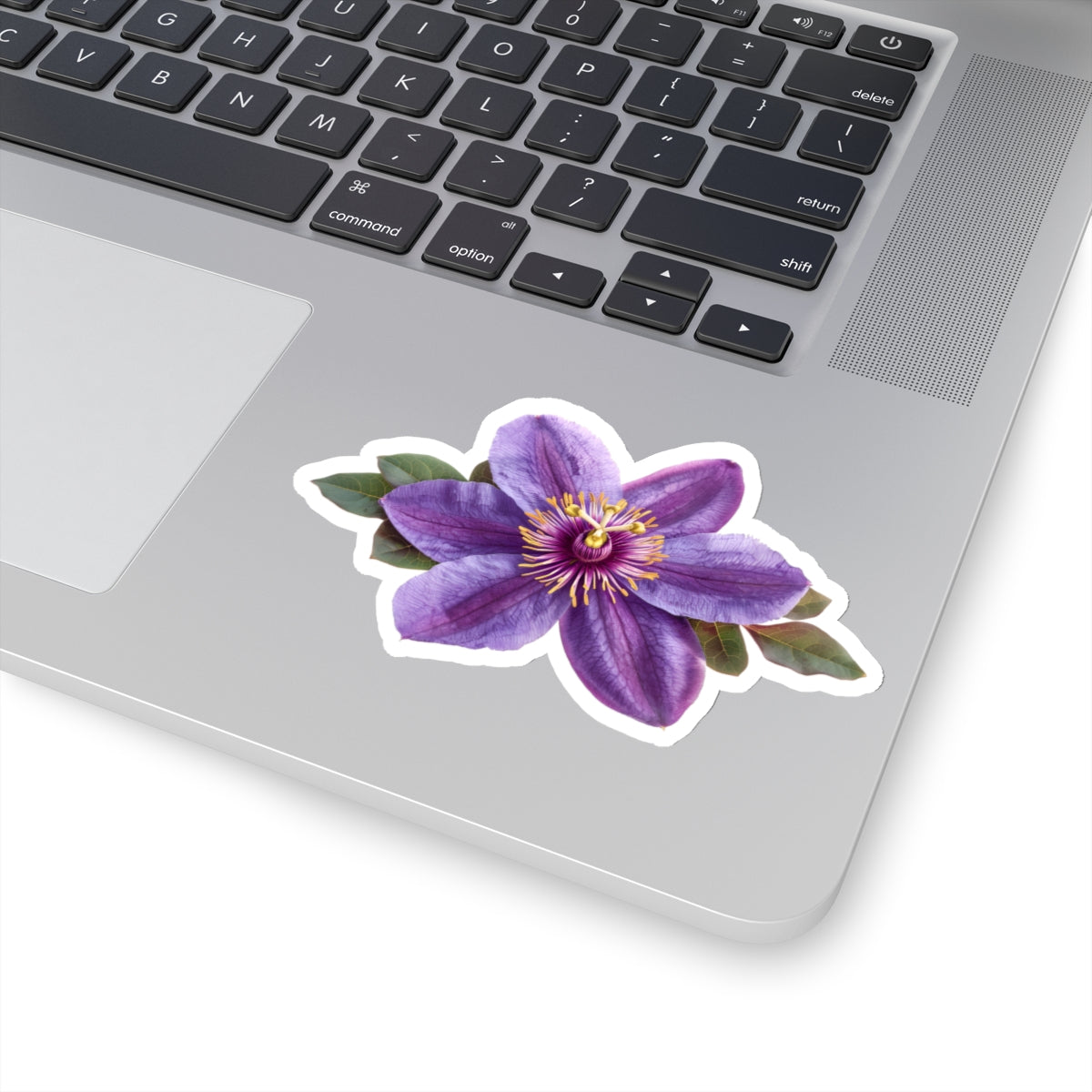 Purple Passion Flower Sticker