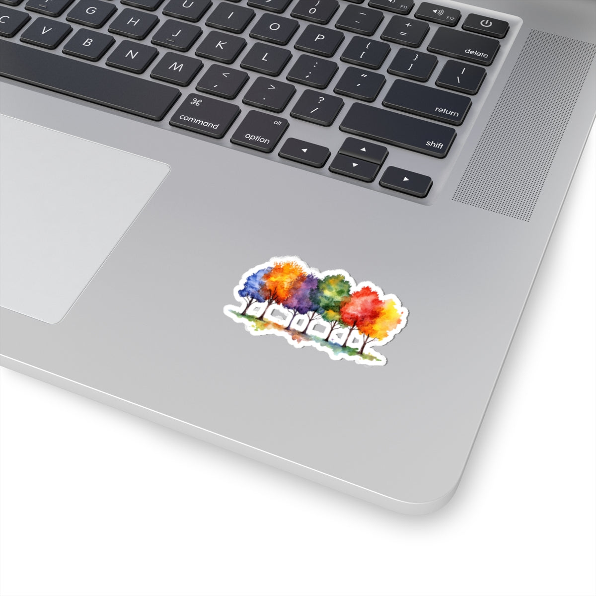 Watercolor Trees Sticker