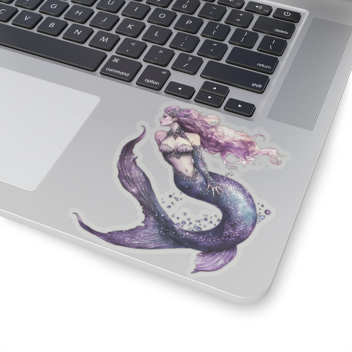 Purple Mermaid Sticker