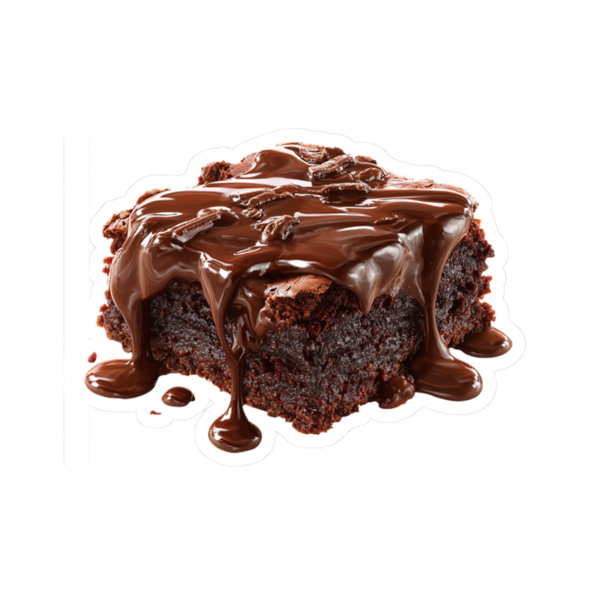 Gooey Brownie Sticker