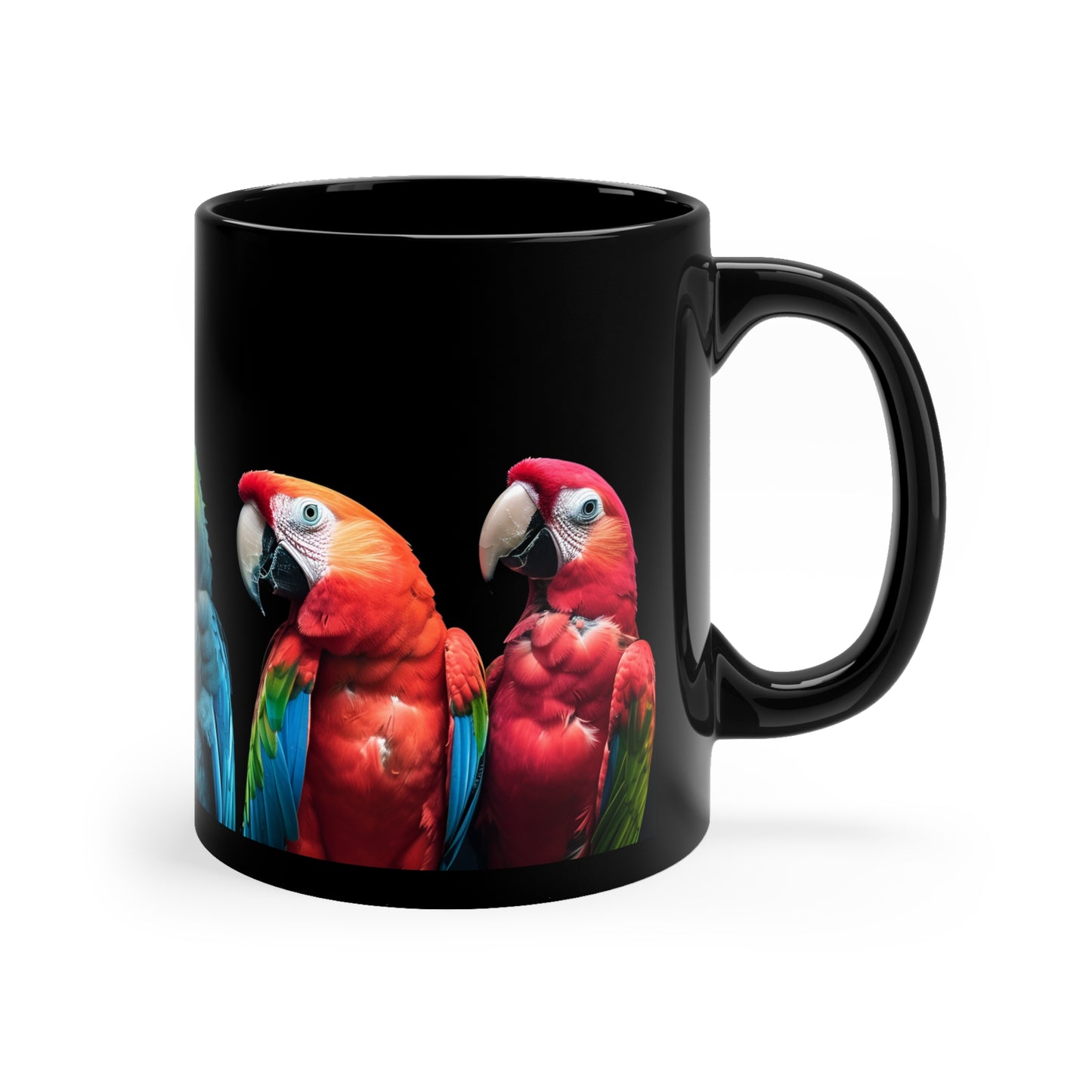 Bright Parrots Mug