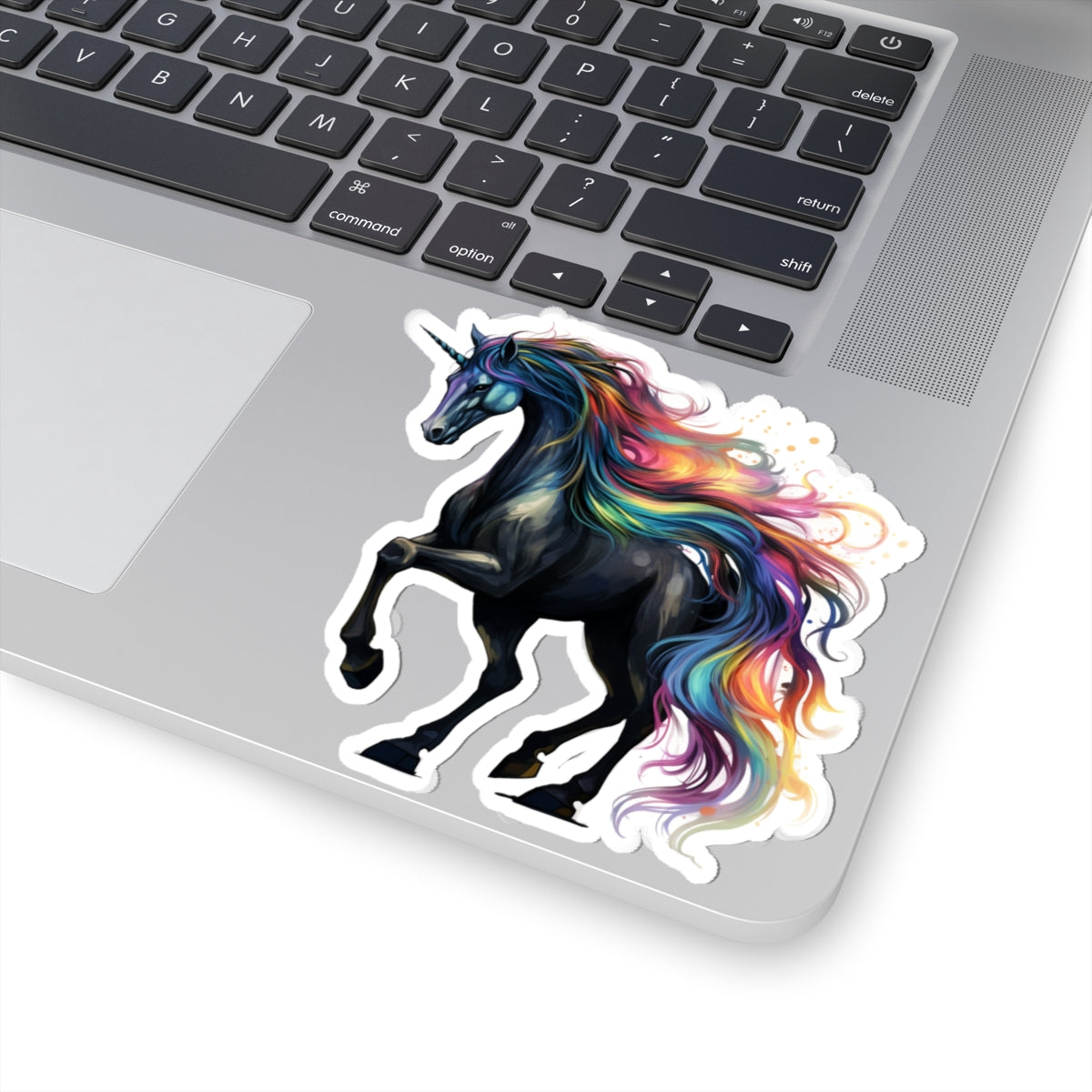 Black Unicorn Sticker