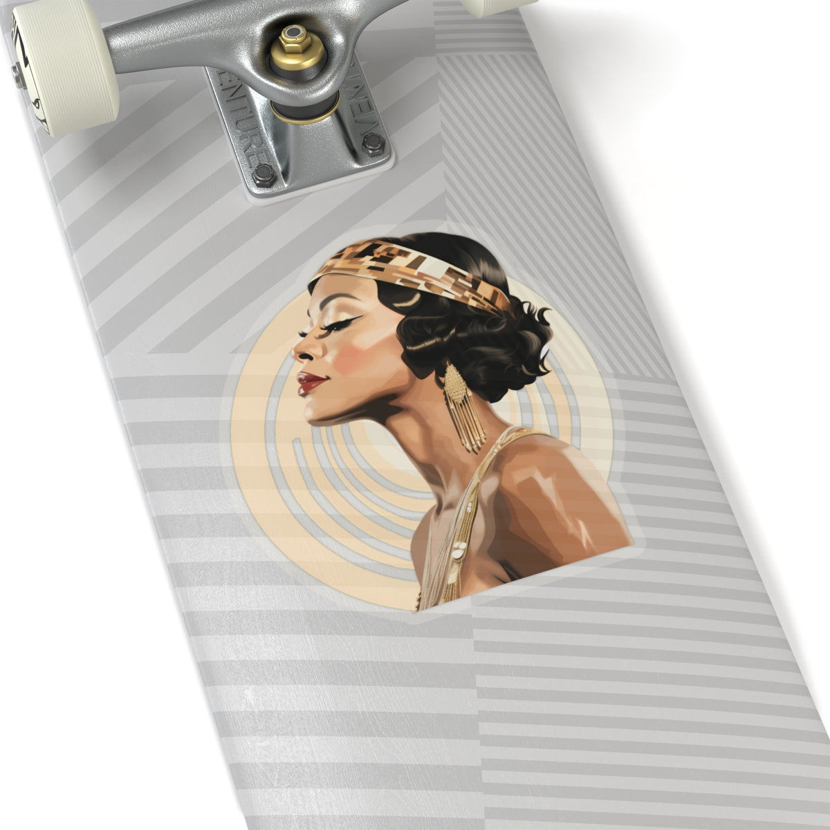 Art Deco Black Woman Sticker
