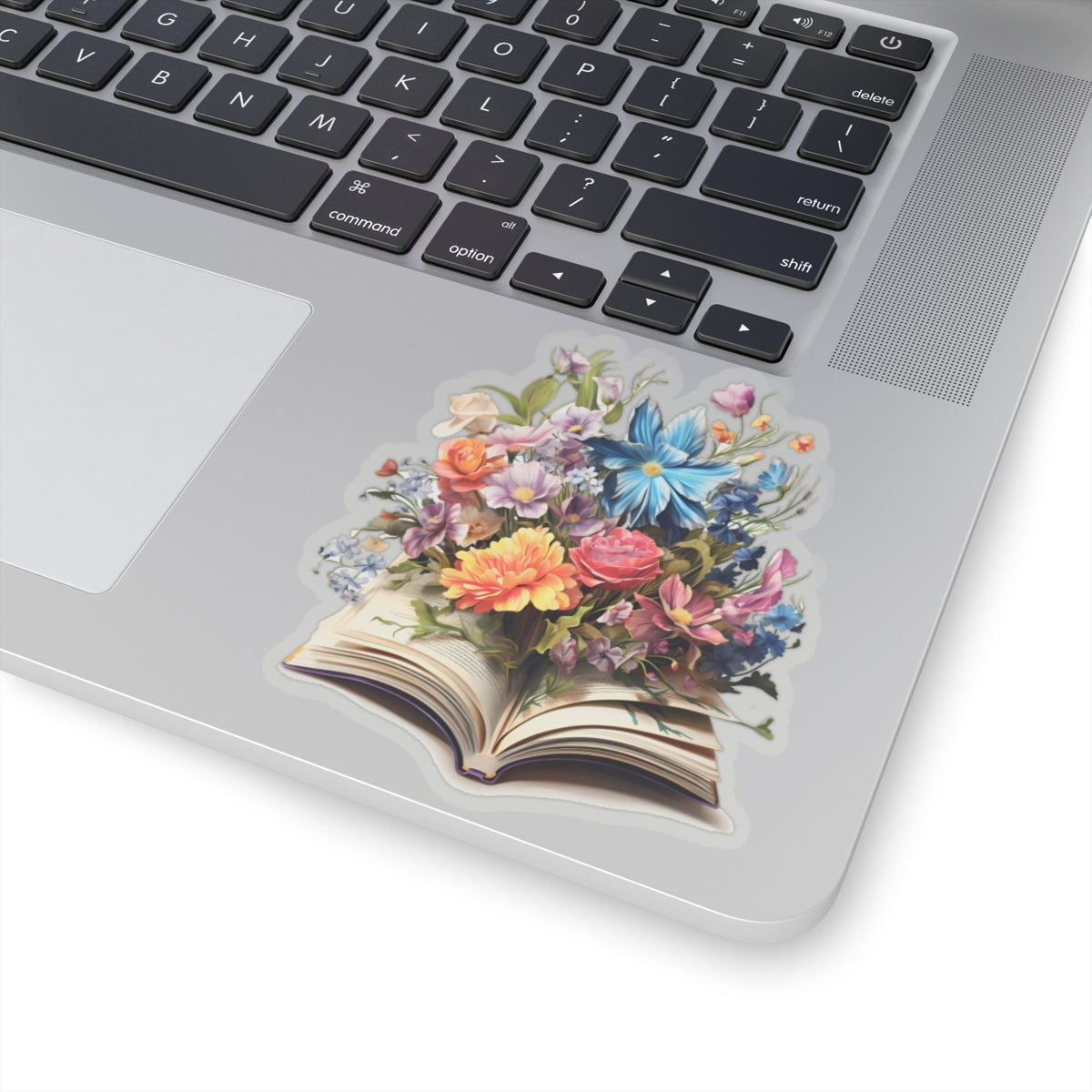 Floral Book Sticker