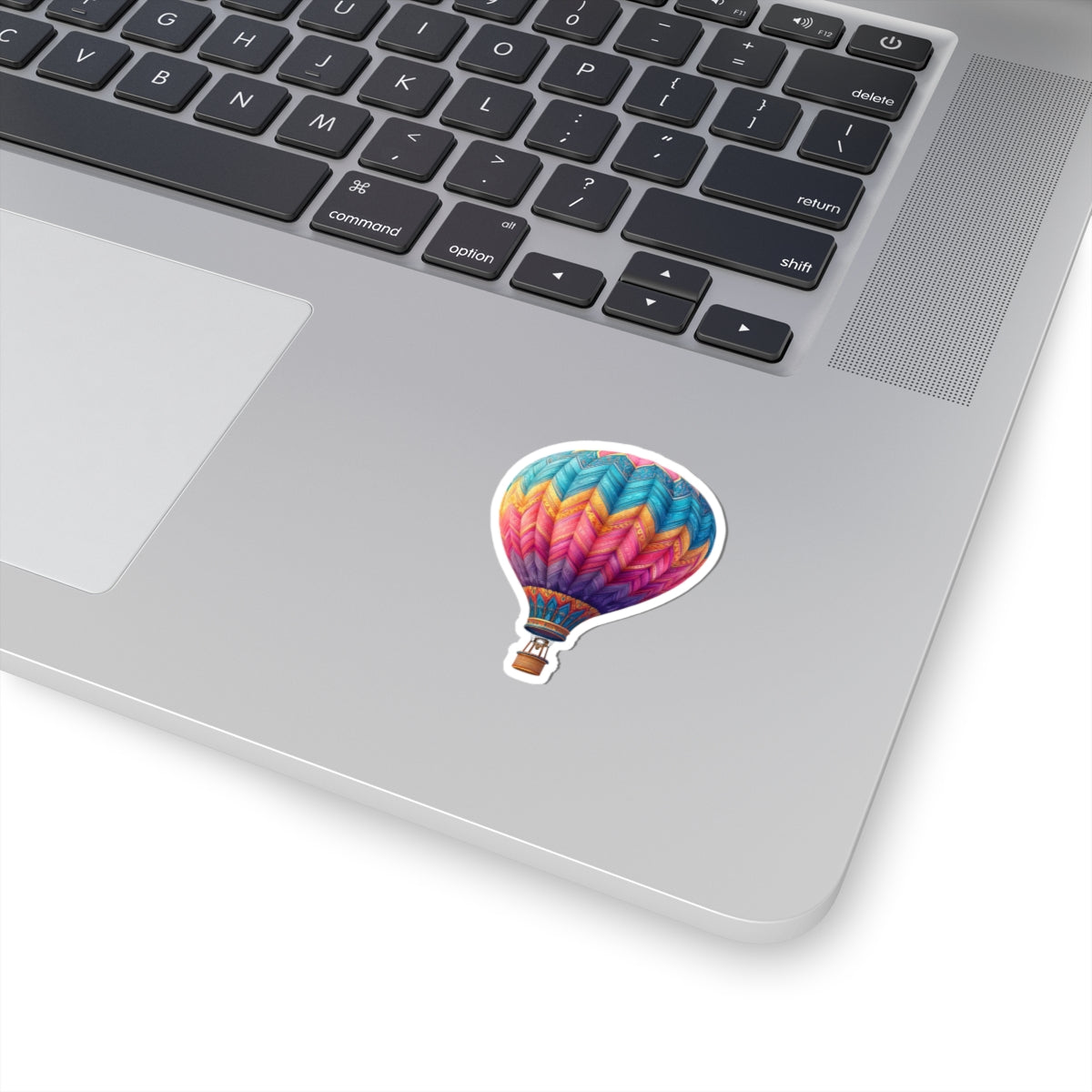 Colorful Hot Air Balloon Sticker
