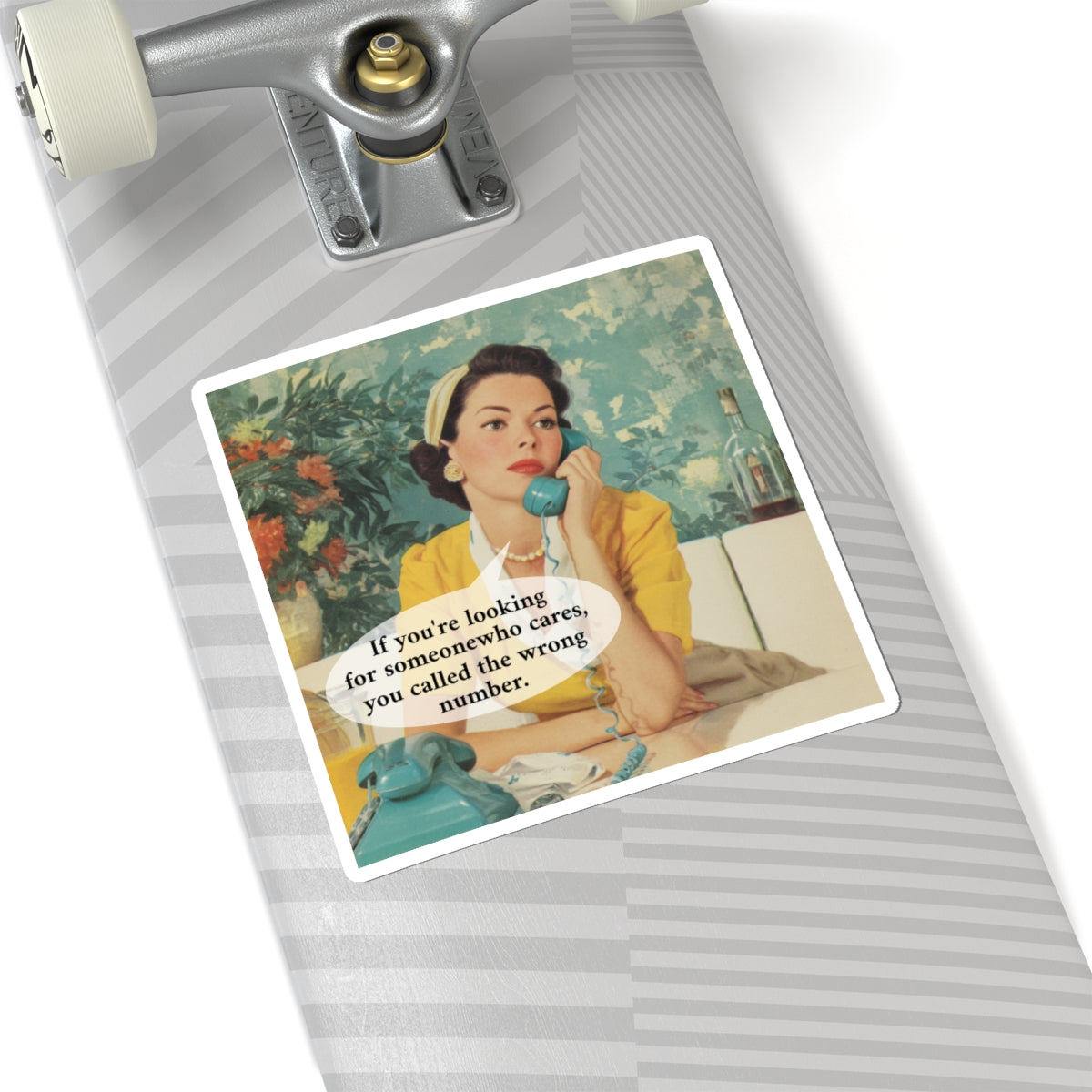 Tell Someone Who Cares Sticker