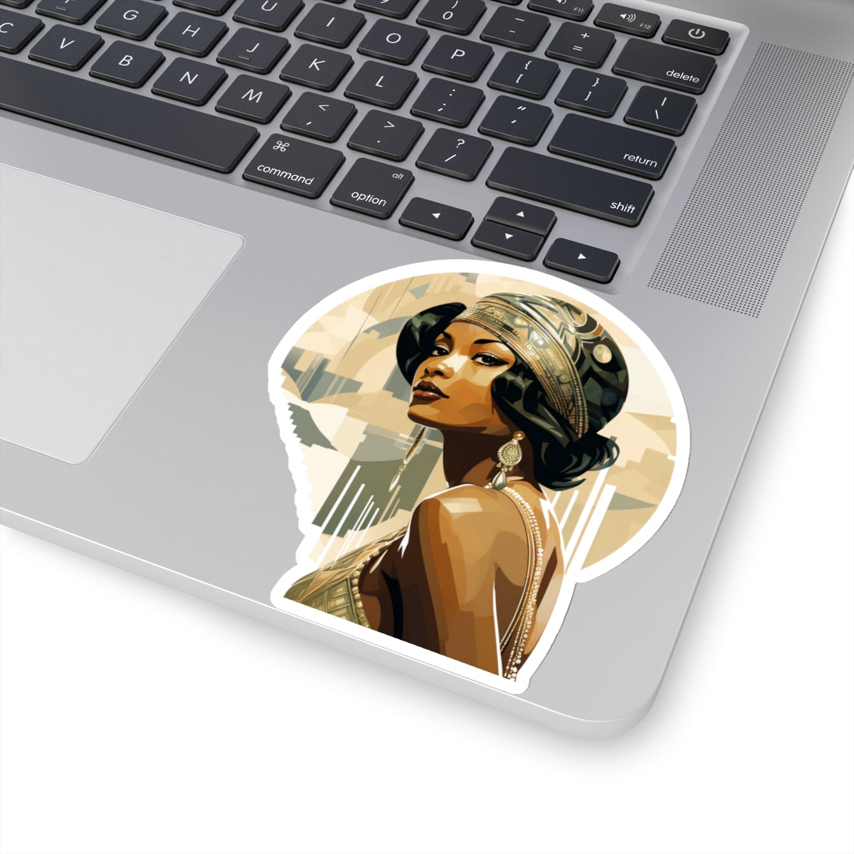 Art Deco Black Woman Sticker
