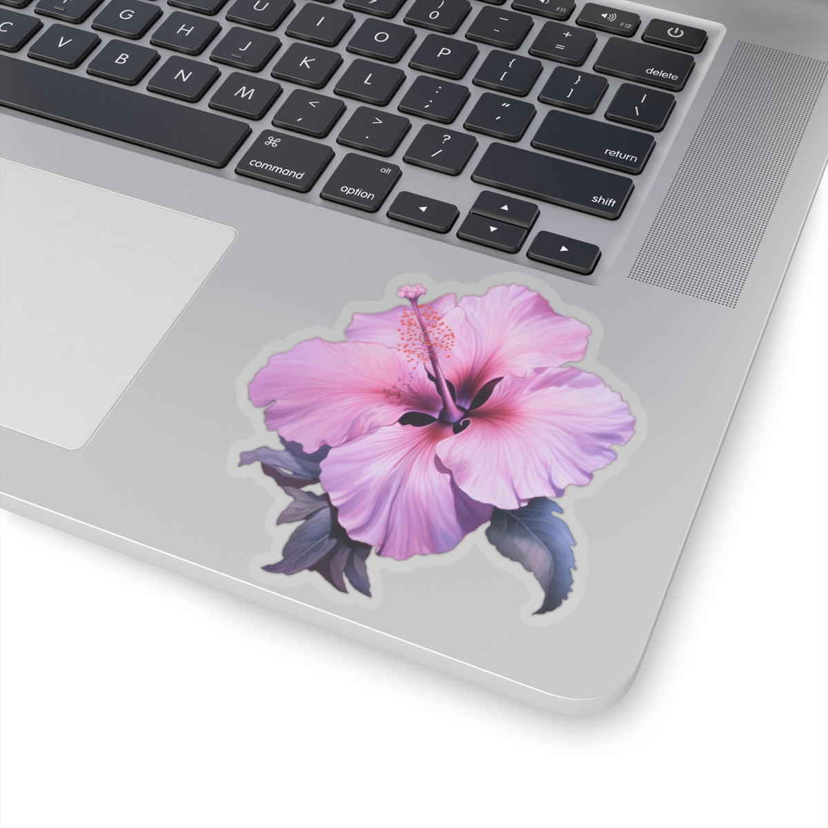 Pink Hibiscus Sticker