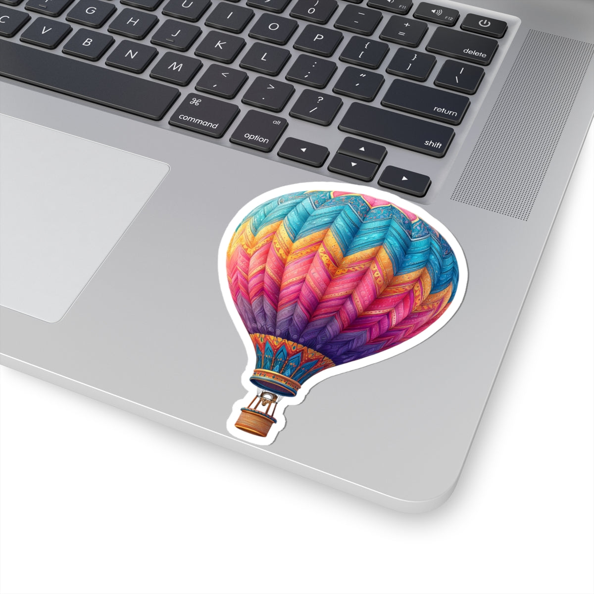 Colorful Hot Air Balloon Sticker