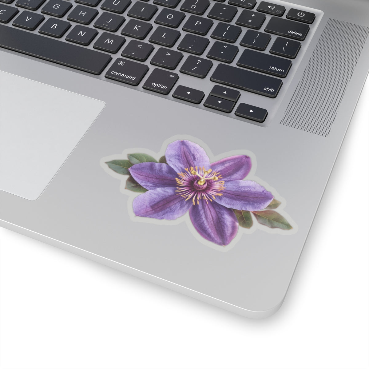 Purple Passion Flower Sticker
