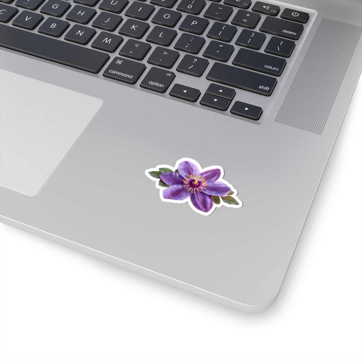 Purple Passion Flower Sticker