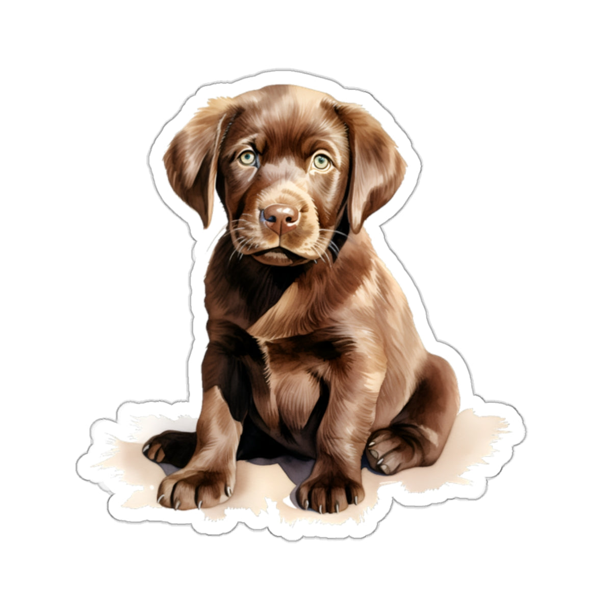 Labrador Puppy Sticker