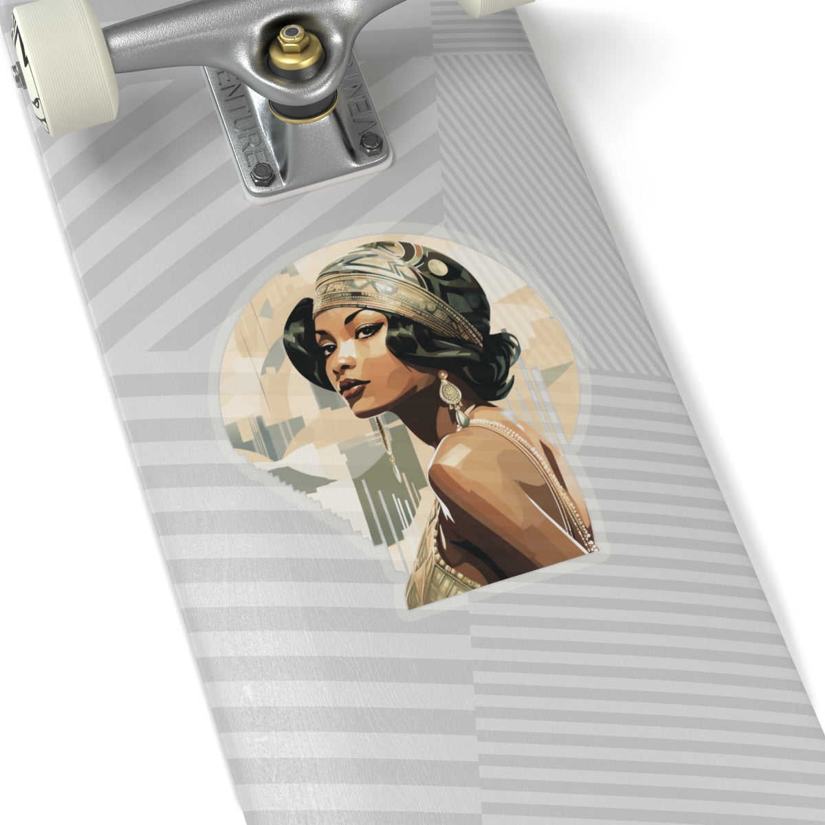 Art Deco Black Woman Sticker