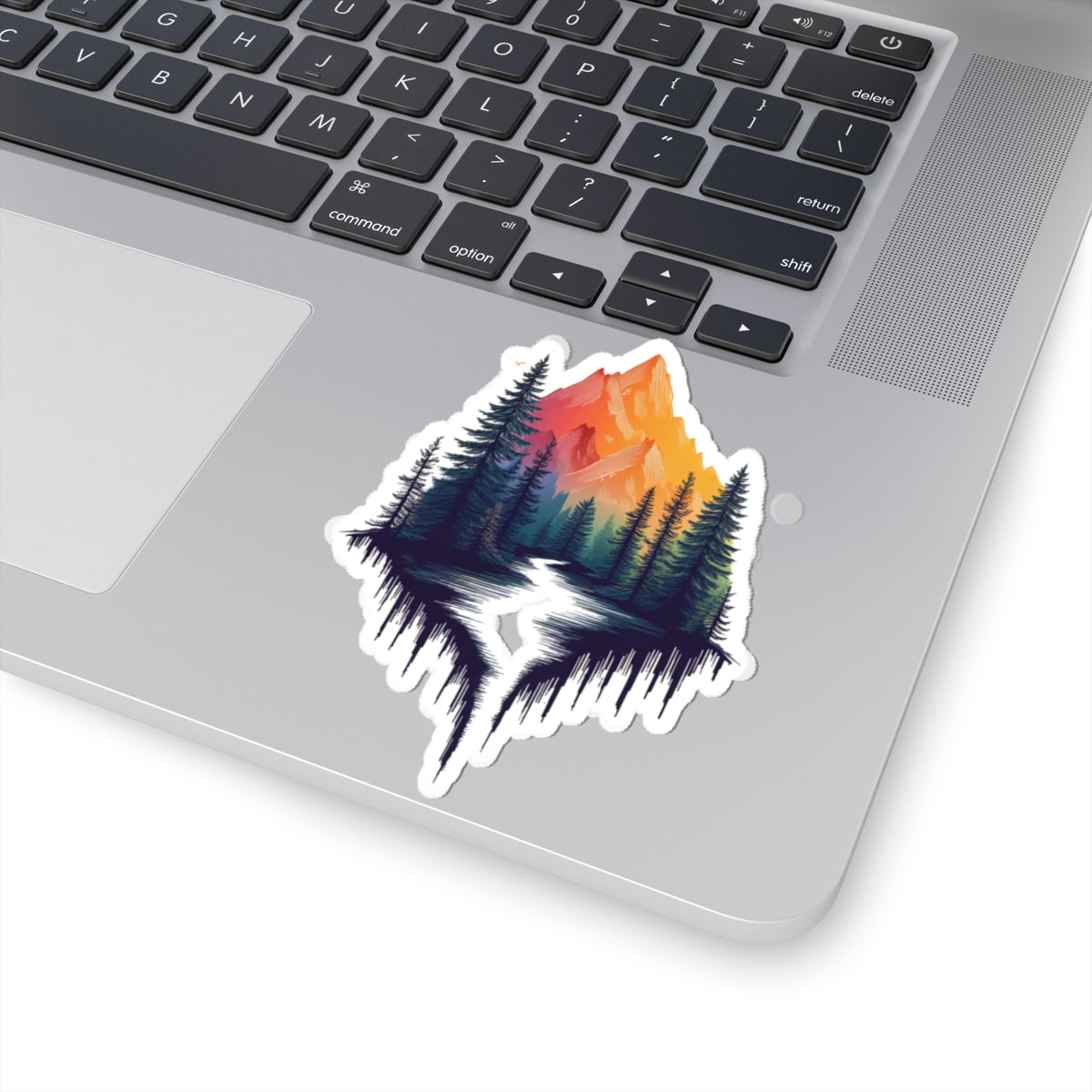 Mountain Forest Sticker