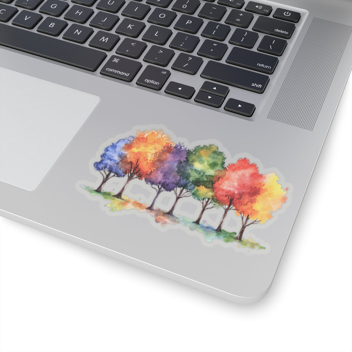 Watercolor Trees Sticker
