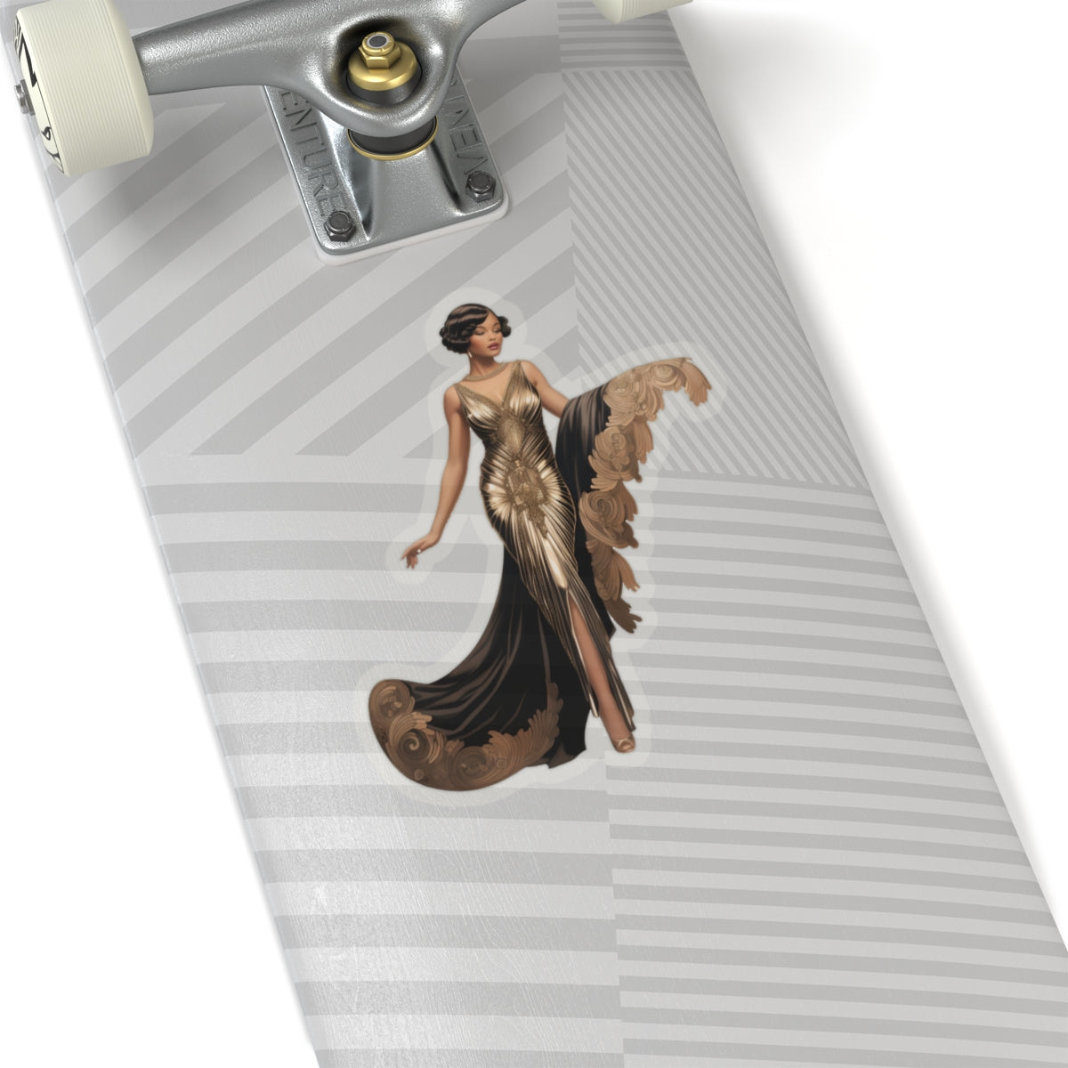 Art Deco Black Woman Sticker