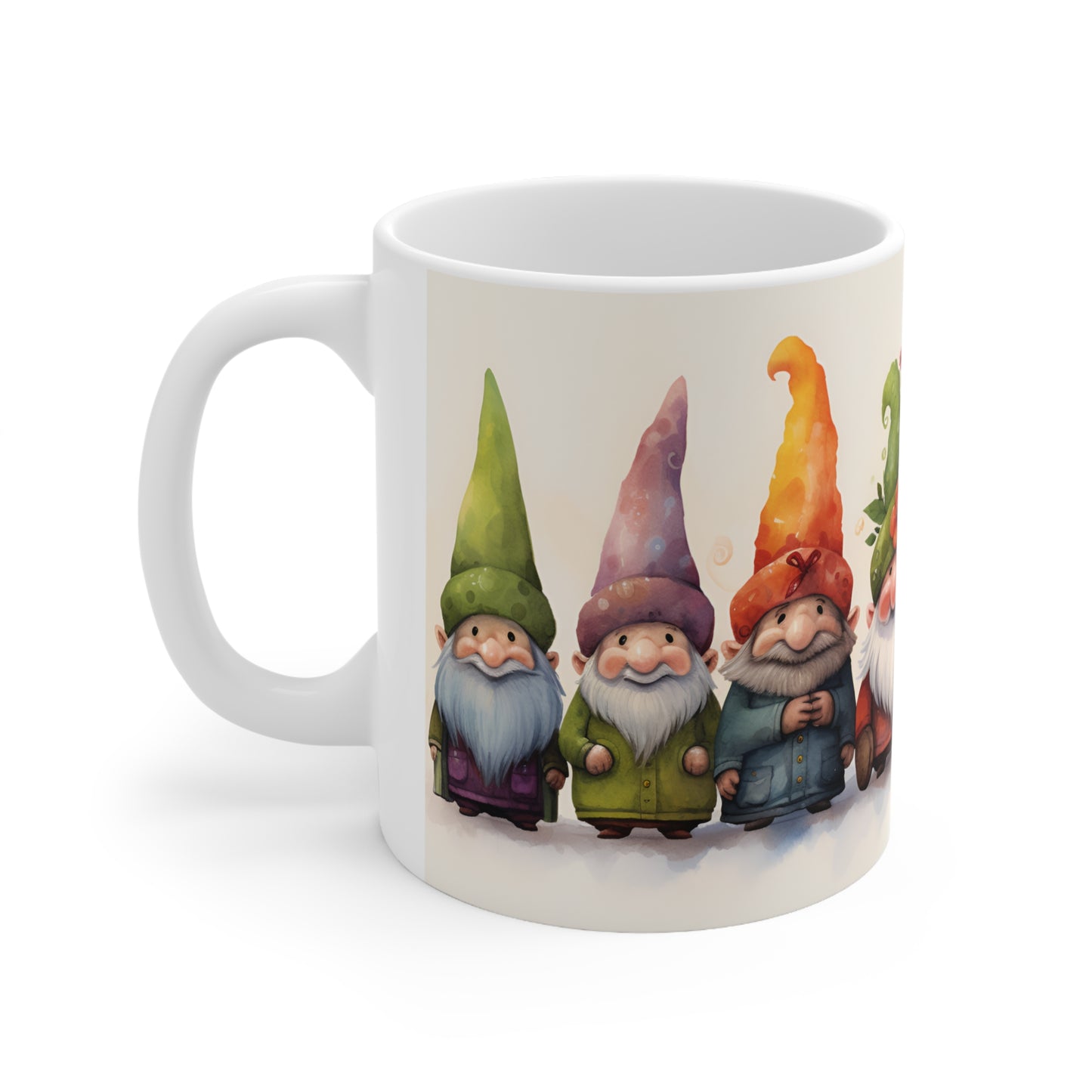 Gnomes Mug - 11pz Ceramic Mug -