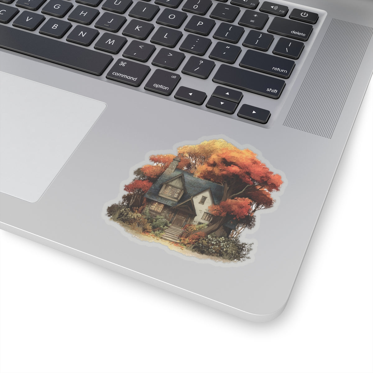 Autumnal Cottage Sticker