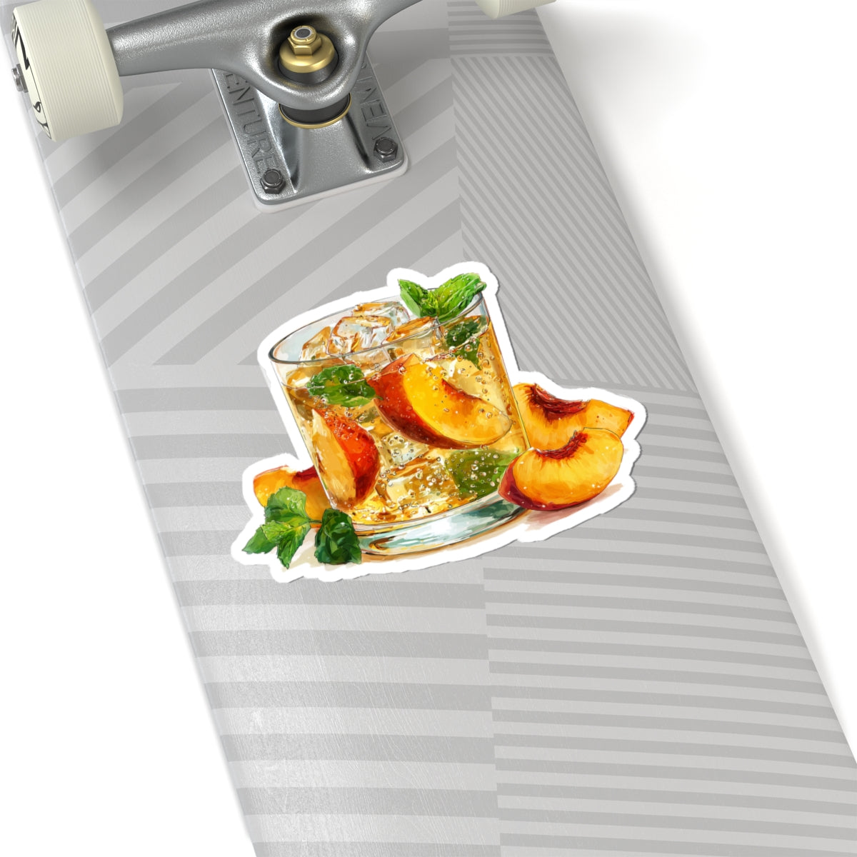 Peach Cocktail Drink Sticker