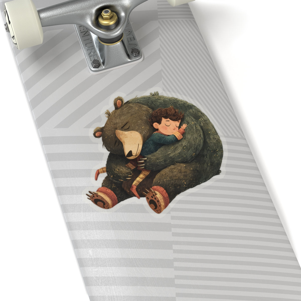 Little Boy and The Bear Sticker