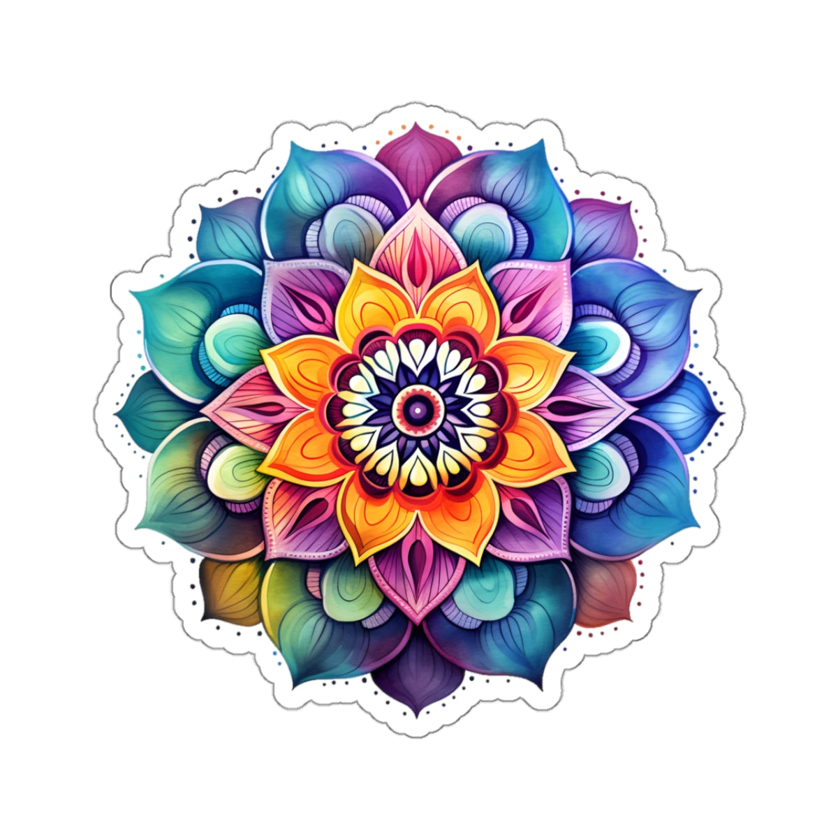 Mandala Sticker