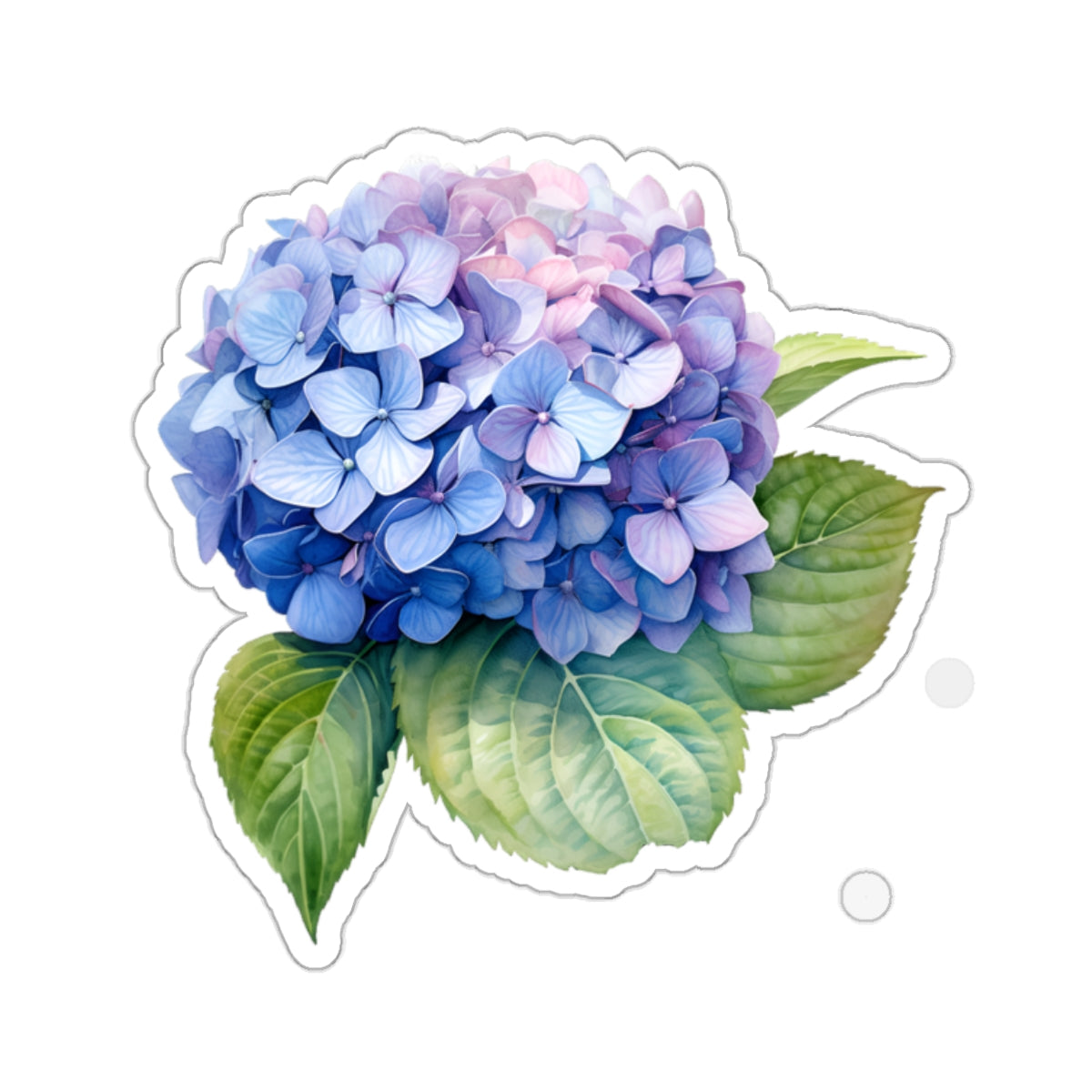 Hydrangea Sticker