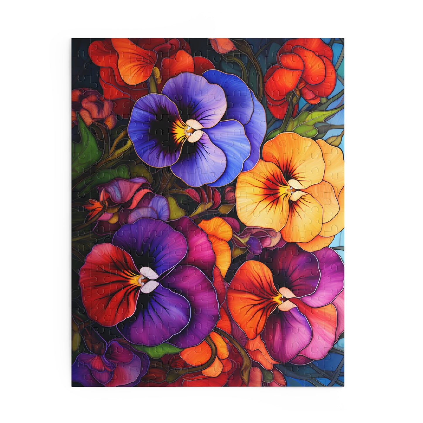 Pansies Puzzle (252 or 500-Piece)