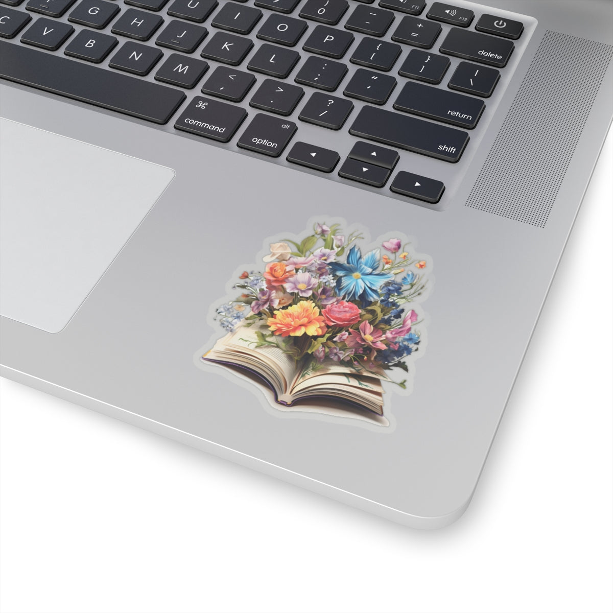 Floral Book Sticker