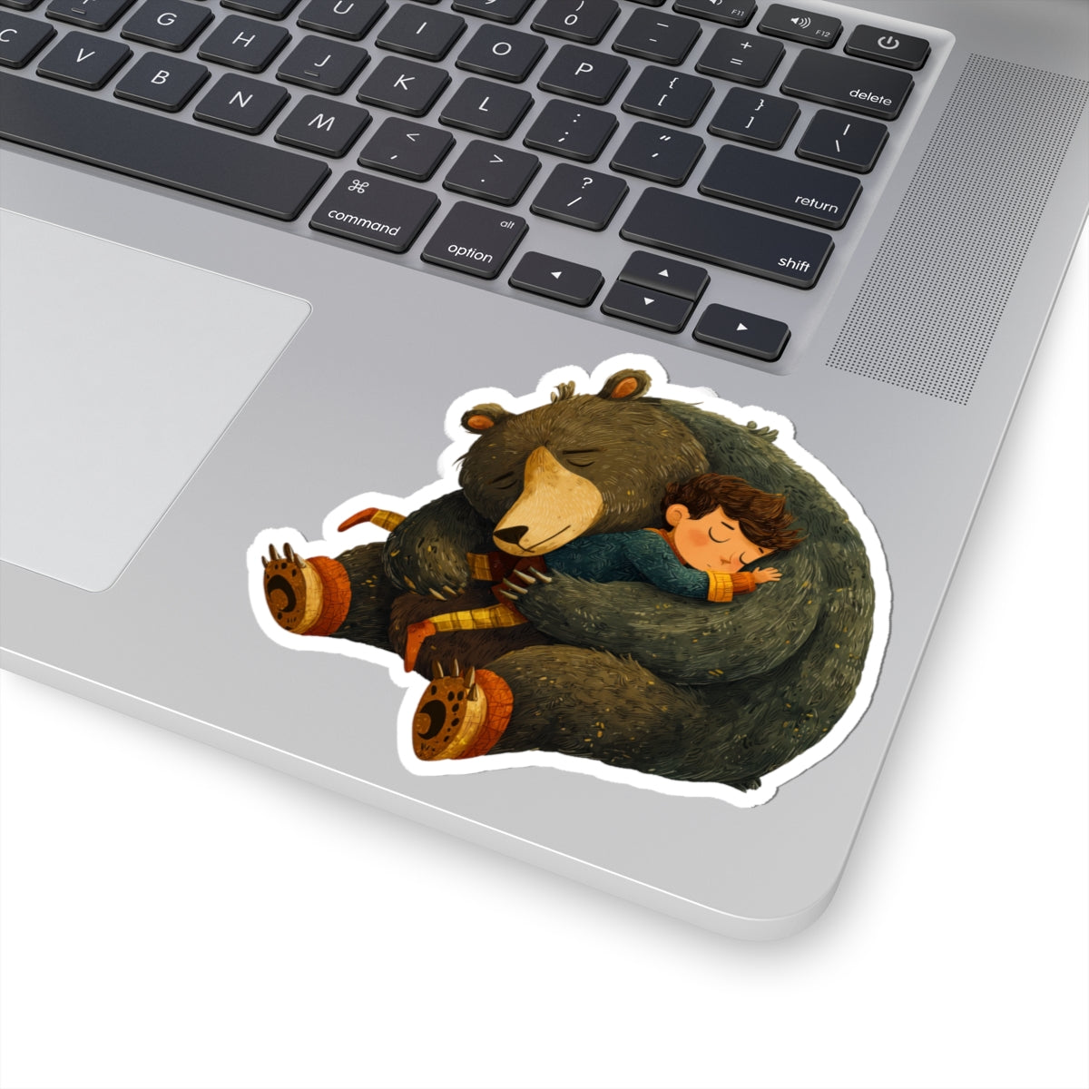 Little Boy and The Bear Sticker