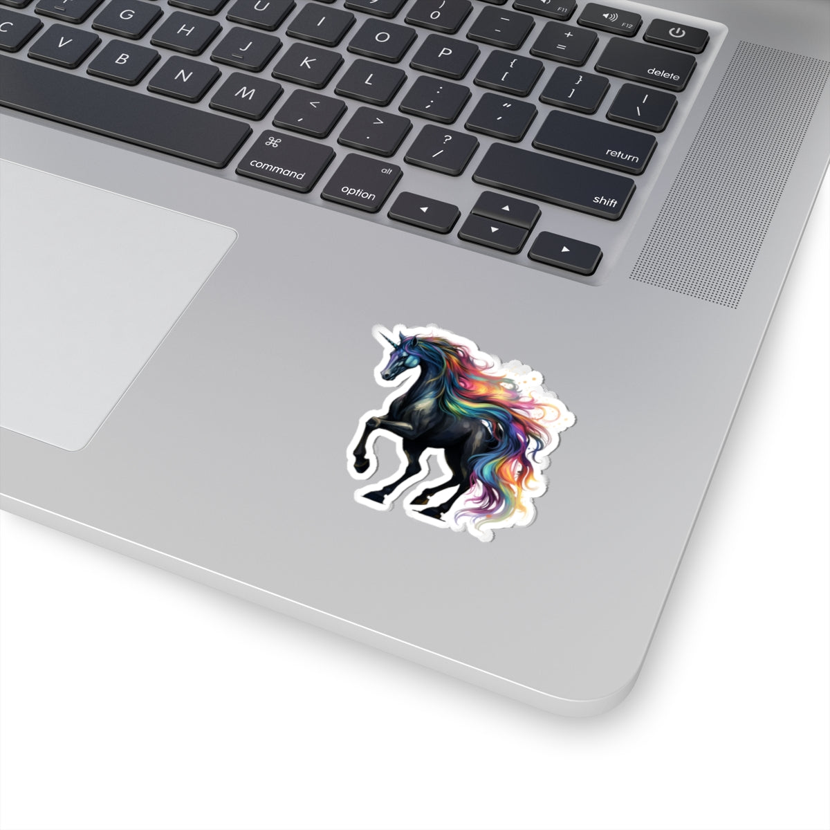 Black Unicorn Sticker